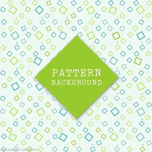 彩色正方形无缝背景矢量素材