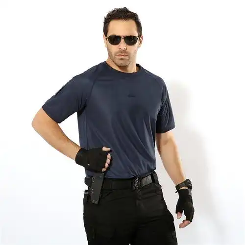 户外军衣t恤半袖速干t恤男短袖大码夏季圆领透气特战兵t恤迷彩战术作