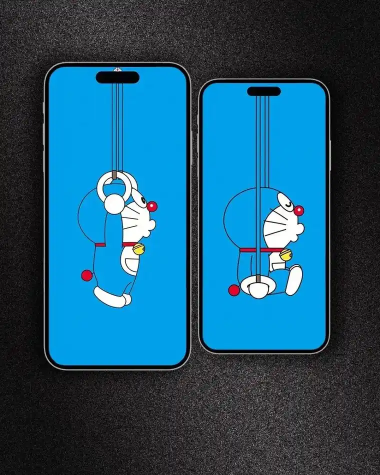 苹果iphone14灵动岛刘海屏创意壁纸