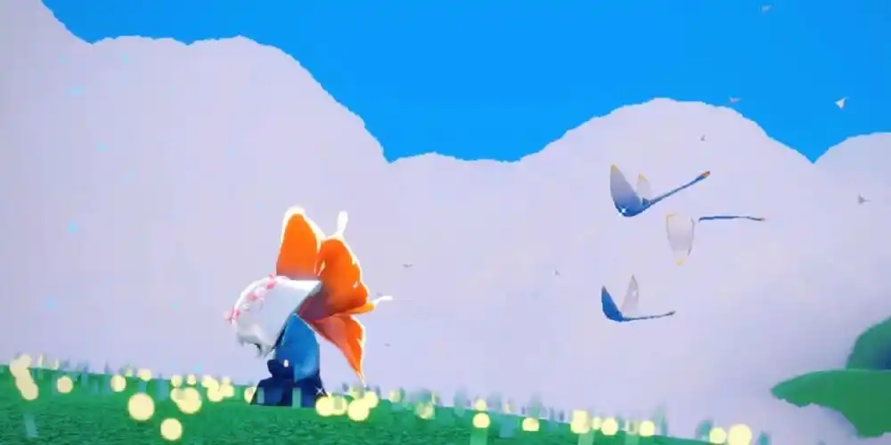 光遇小蝴蝶报到