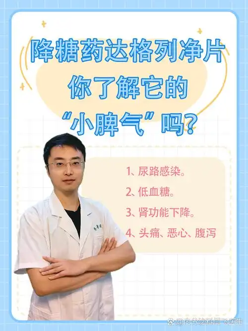 安达唐,通常是指达格列净片,它可以通过减少肾脏对葡萄糖的重吸收