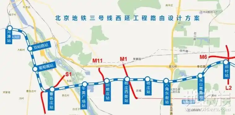 门头沟到通州地铁规划_北京地铁门头沟线规划-凯南网