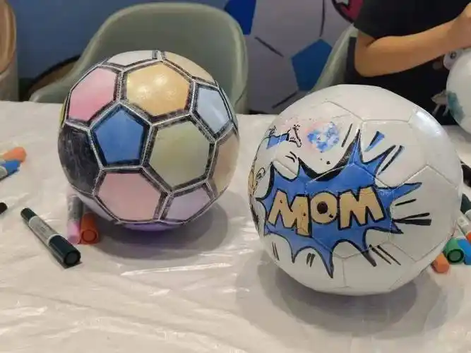 璞丽豪庭丨魅力足球手绘梦想亲子足球彩绘diy