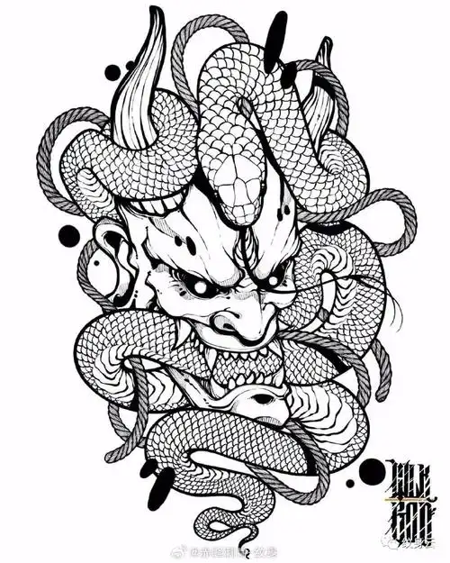 纹身手稿##赤峰纹身哪里好