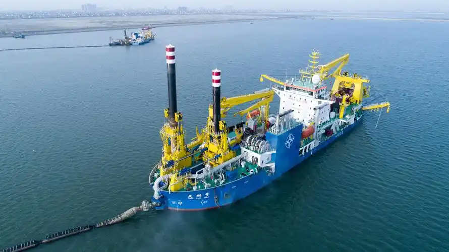 我国自主研发疏浚重器天鲲号完成全部测试归来