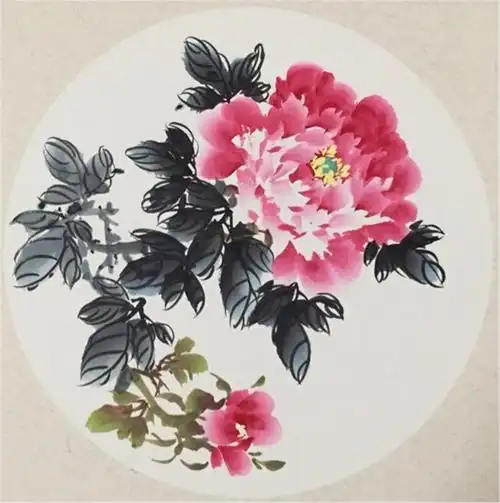 牡丹7_纸本水墨_国画_宝甄网