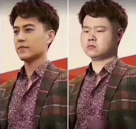 岳云鹏被网友p图恶搞,小岳岳竟撞衫老干部靳东,小岳岳表情亮了