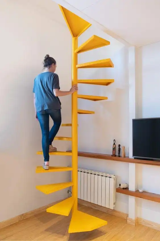 折叠式楼梯,能隐形又省空间,太实用