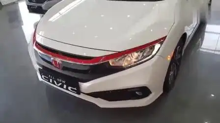 2020款红标本田思域到店实拍, 看到内饰那刻, 我彻底心动了!