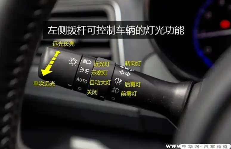 斯巴鲁力狮灯光开关图解,力狮灯光开关使用说明_中华网汽车