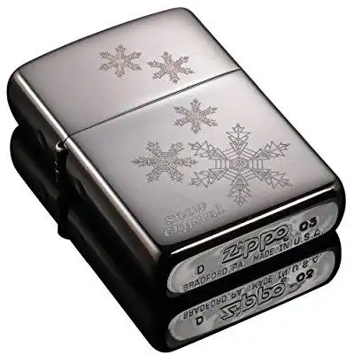 zippo 芝宝 打火机 幻彩五朵雪花 (03年生产)