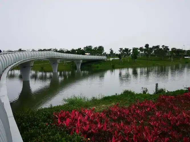 人间四月芳菲尽,砚阳湖畔好风景.