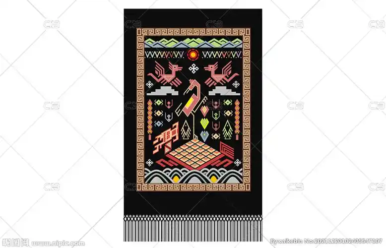 键 词:黎锦 大力神 图腾 黎族文化 海南文化 黎族 民族 几何图形