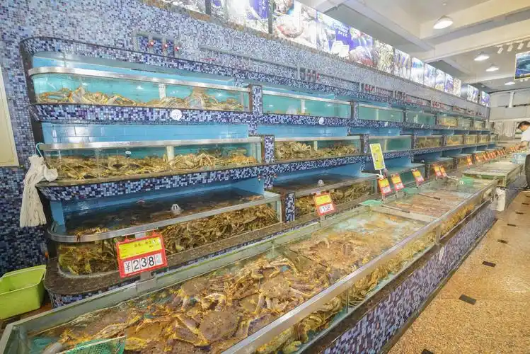 厦门海鲜界里的1300平水族馆,200多种海鲜任君挑选
