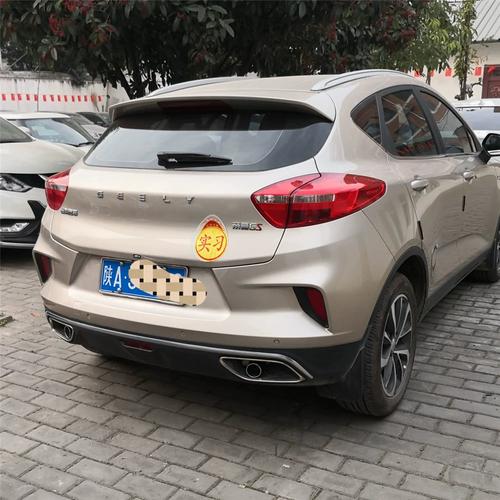 适用于19款吉利帝豪gs改装排气管尾喉帝豪gs装饰双出一出二排气筒