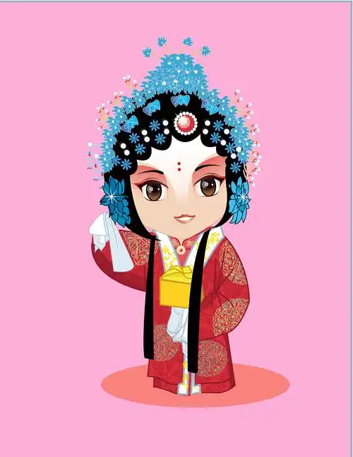 京剧卡通形象