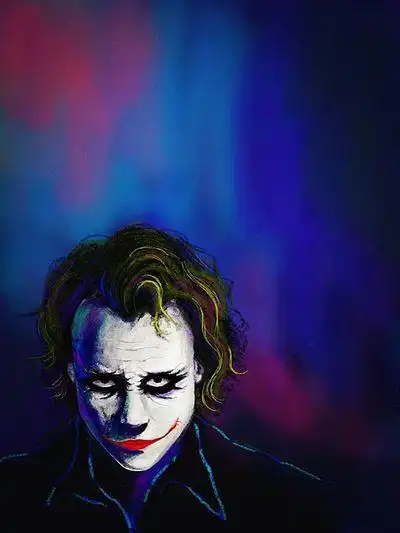 小丑先生希斯莱杰由青兔创作leewiart乐艺建立你的