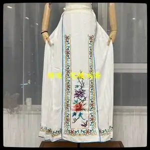 戏曲戏剧京剧青衣腰包百褶裙花旦正旦越剧黄梅戏秦腔戏服舞台演出