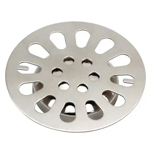 不锈钢地漏盖圆形地漏盖子防臭盖板卫生间下水道排水盖浴室地漏盖