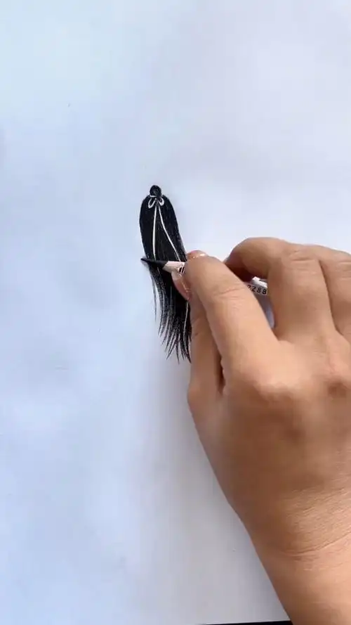 手绘绝美古风人物,一笔画出千年风华!