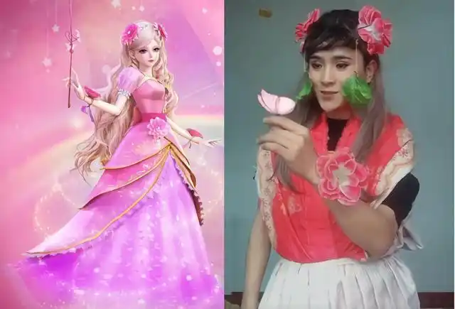 来自叶罗丽中的美丽女主经真人cos之后更加令人惊艳