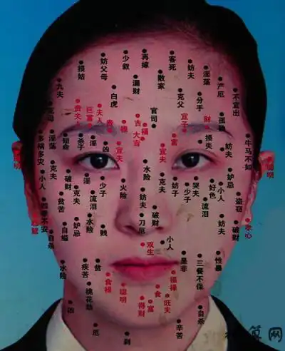 脸上痣的位置,痣长在脸的什么位置最好