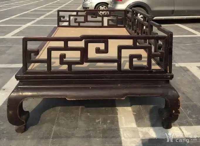 苏作清代血榉木罗汉床!