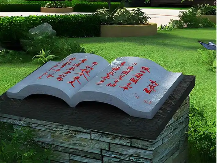 河南校园景观设计-景观文化石打造_永仲文化-站酷zcool