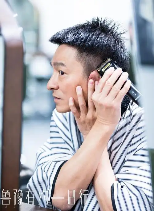 刘德华发型又酷又帅,蓬松又整齐更有男人味,喜欢油头的男生试试
