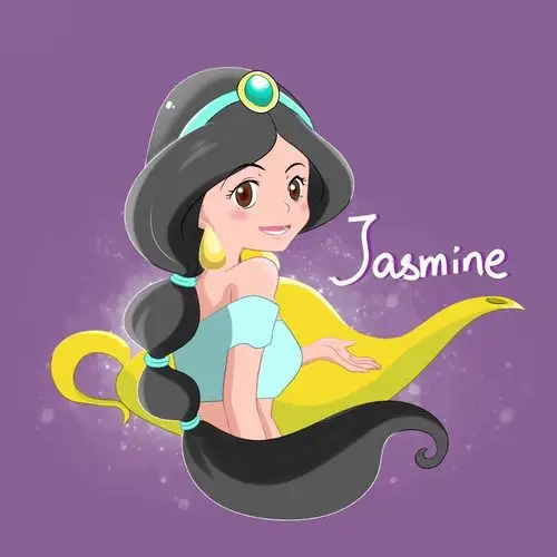 茉莉公主_张洲__插画师作品_涂鸦王国gracg.com