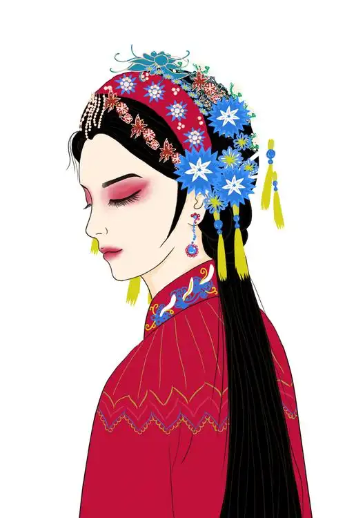 戏曲人物插画
