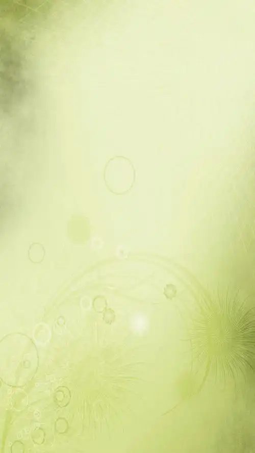 淡绿色花纹素材背景