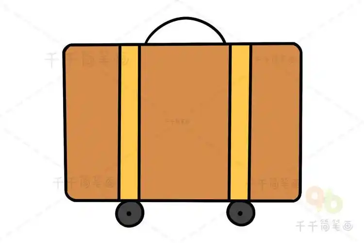 简笔画变形长方形