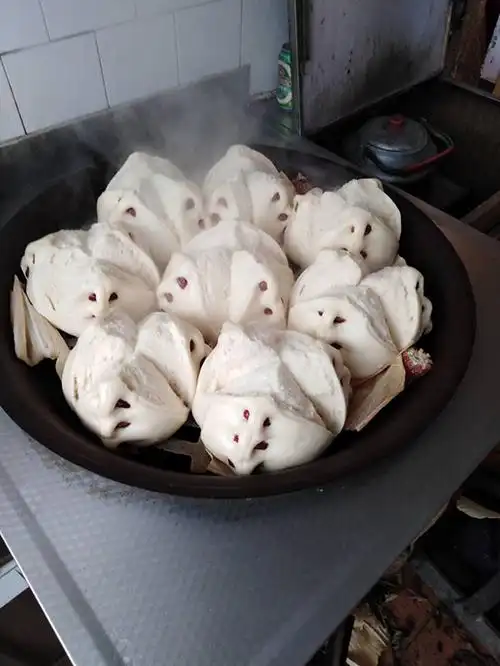 胶州大饽饽是胶东地区的一种传统面食.