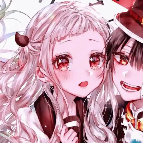 超火"双人"动漫情侣头像:花子君与宁宁,初次相见,请多多指教