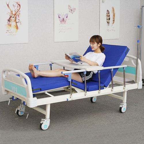 手摇护理床家用多功能老人养老院医院病床瘫痪病人升降医用医疗床