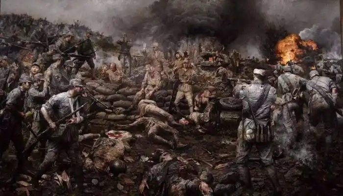 14年抗战多少日本人被中国击毙专家还没美国几次轰炸死的多