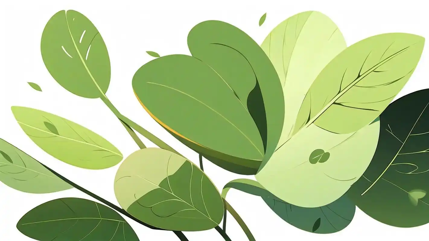 91小清新ins风绿叶壁纸精选97 95想要给你的手机或电脑桌面换个