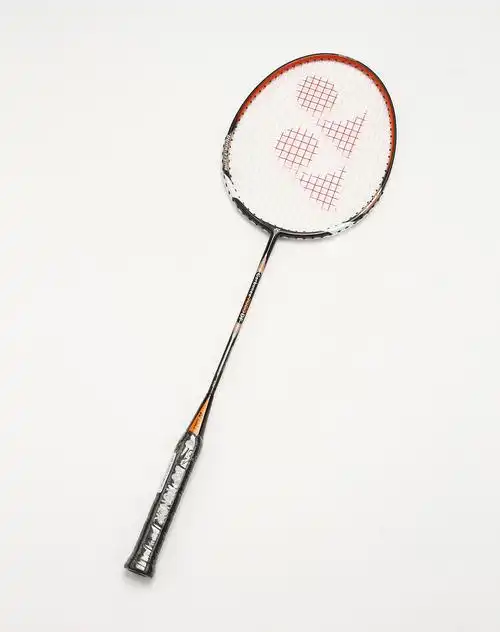 yonex 黑/橙色时尚羽毛球拍(带线)