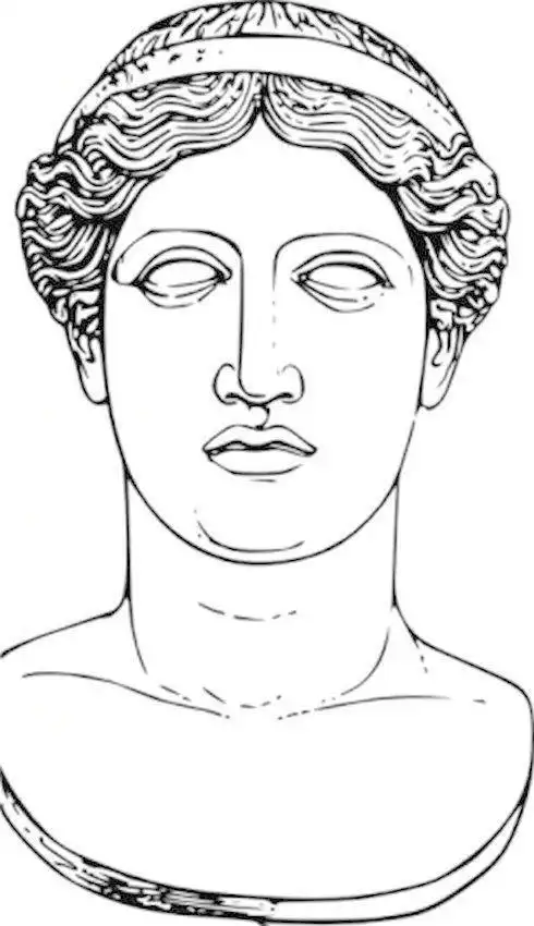 天后赫拉简笔画