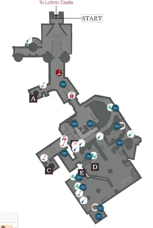 黑暗之魂3地图官方电子版地图一览黑暗之魂3地图