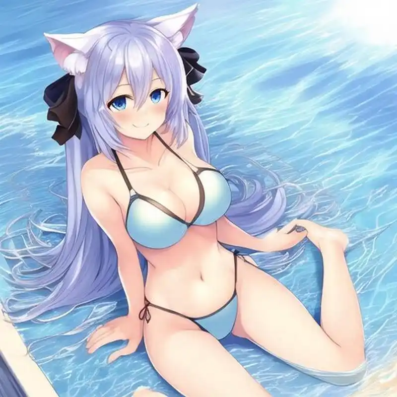 泳衣二次元小姐姐