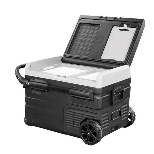 冰虎alpicool车载冰箱压缩机制冷tww55升冻冷藏分区双温双控12v24v