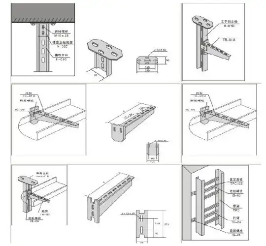 电缆桥架支架规格选择方法