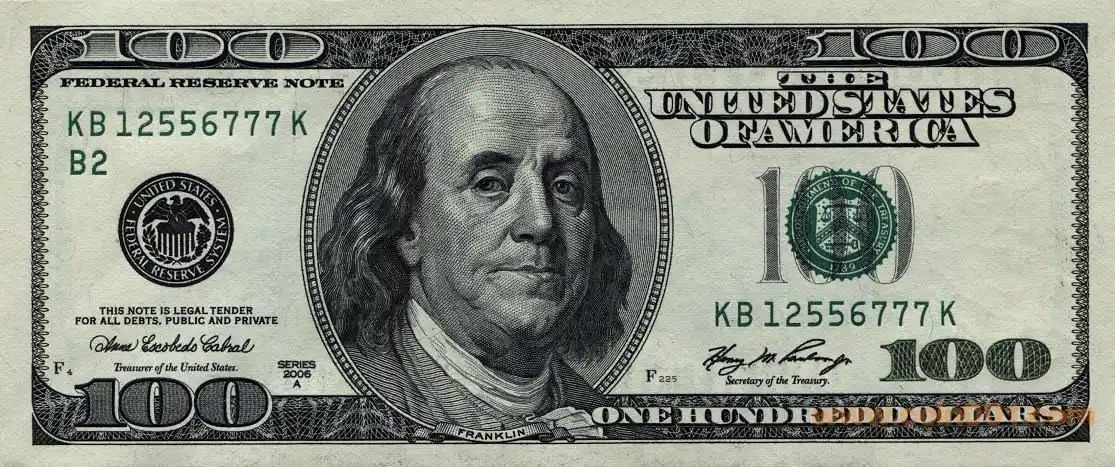 美国2006a 版100美元