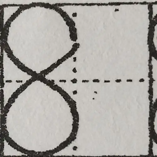 数字1-10的田字格写法