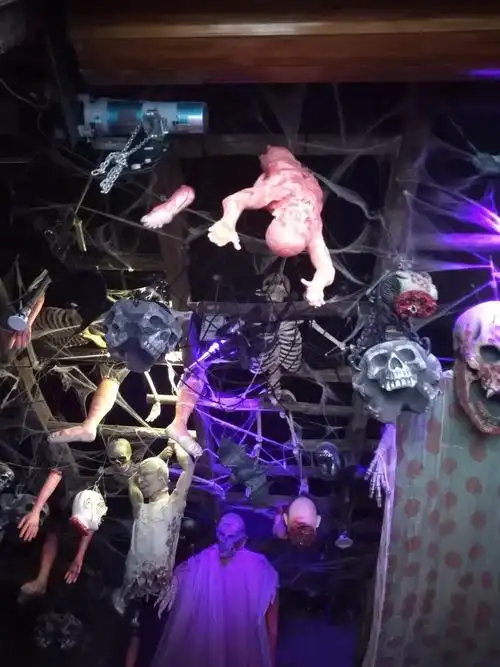 鬼屋内部的样子我就没有拍了,因为公告上说了进去切勿拍照,怕扰了鬼神