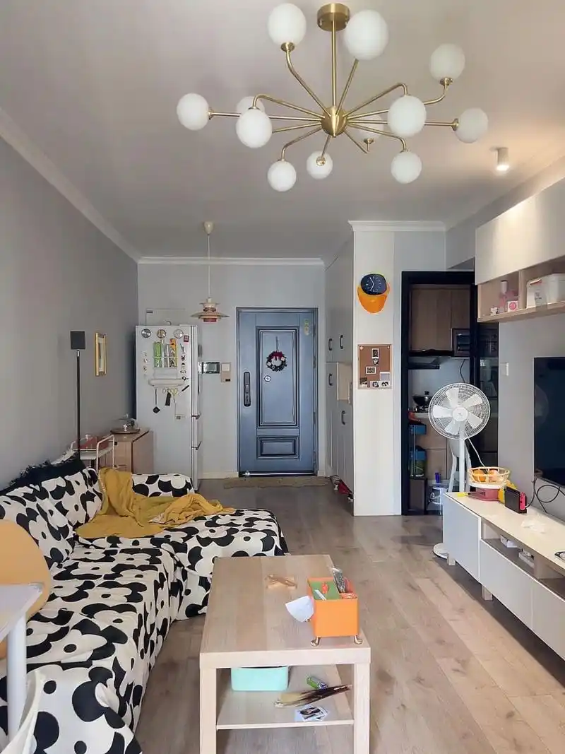 50平的两房一厅 | 入住四年的宜家样板房 入住四年的小房子,预算少简