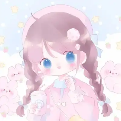 漫画小女孩图片可爱呆萌头像