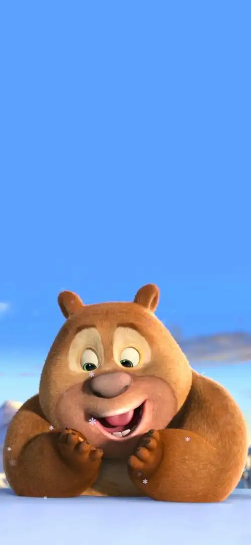 动漫|#熊大熊二壁纸#熊大熊二手机壁纸分享,呆萌可